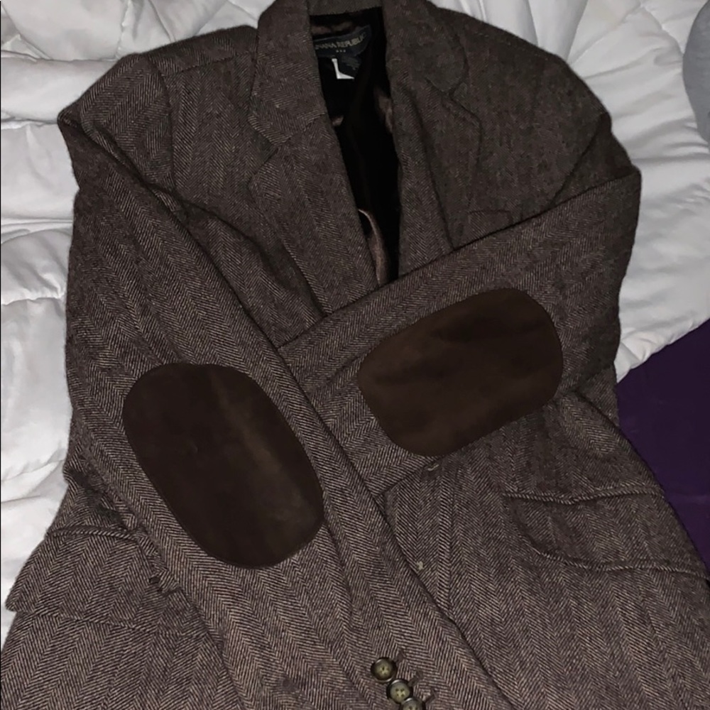 Brown work blazer